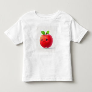 Niedlich Little Apple Kleinkind T-shirt