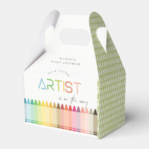 Niedlich Little Artist Crayon Fun Rainbow Baby Dus Geschenkschachtel