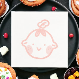 Niedlich Little Baby Serviette