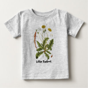 Niedlich Little Baby Stach Root Vintag Dandelion T-shirt