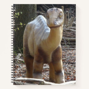 Niedlich Little Beige Dinosaur-Notebook Notizbuch