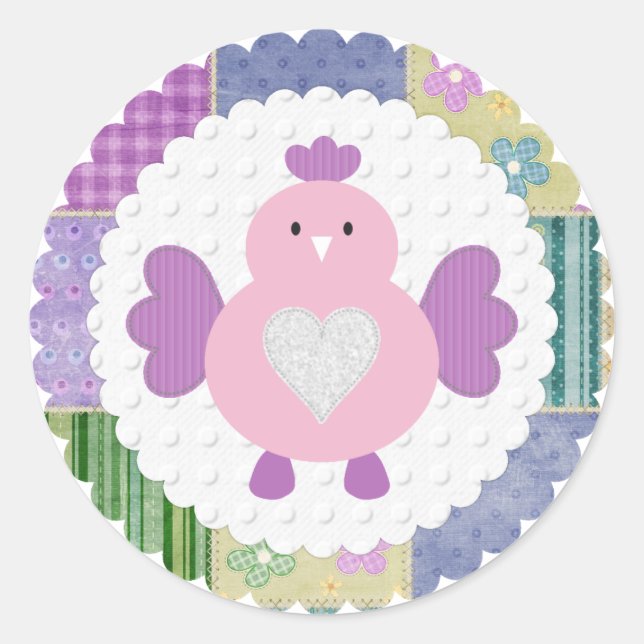 Niedlich Little Birdie Stickers (Vorderseite)