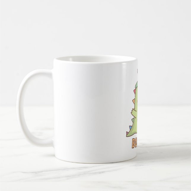 Niedlich Little Bobasaur Boba Dinosaurier Kaffeetasse (Links)