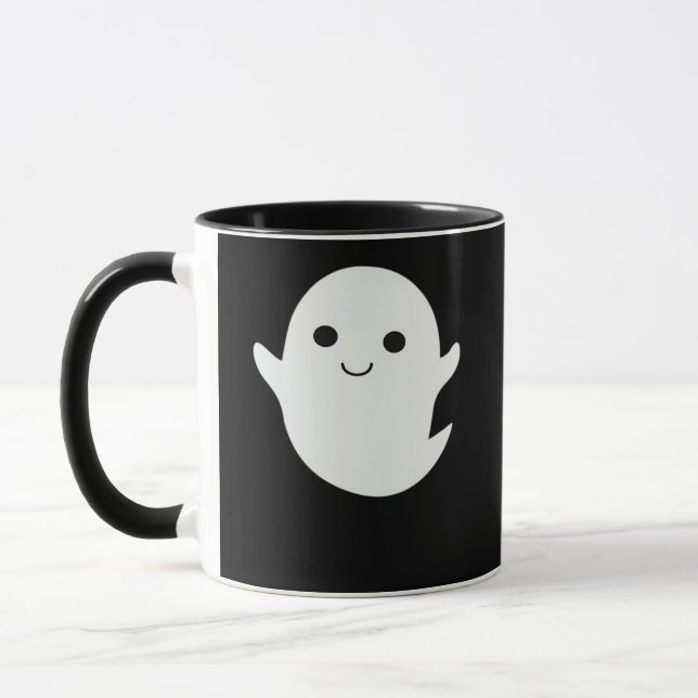 Niedlich Little Boo Angepasst Tasse (Links)
