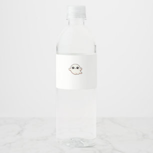 Niedlich Little Boo Basic Clean Wasserflaschenetikett