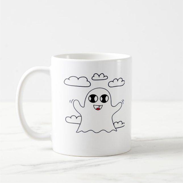 Niedlich Little Boo Creative Style Kaffeetasse (Links)