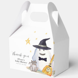 Niedlich Little Boo Ghost Boy Babydusche Danke Geschenkschachtel
