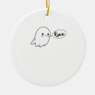 Niedlich Little Boo Grafik Coole Ästhetik Keramik Ornament