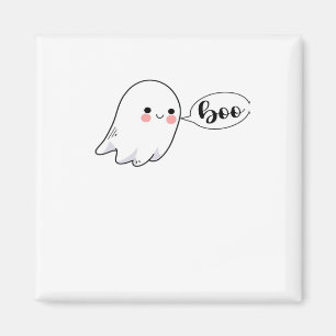 Niedlich Little Boo Grafik Coole Ästhetik Magnet