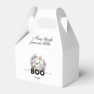 Niedlich Little Boo Halloween Baby Shower Fevor Bo Geschenkschachtel
