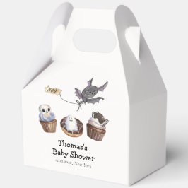 Niedlich Little Boo Halloween cupcake Babydusche Geschenkschachtel