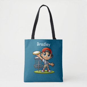 Niedlich Little Boy Playing Disk Golf Personalisie