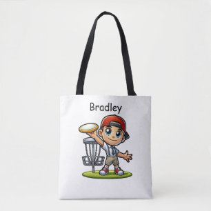 Niedlich Little Boy Playing Disk Golf Personalisie