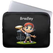 Niedlich Little Boy Playing Disk Golf Personalisie