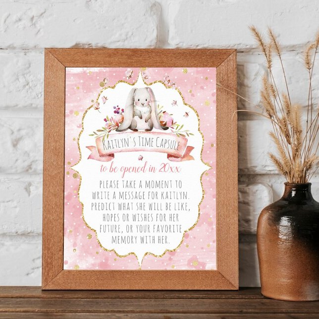 Niedlich Little Bunny Birthday Party Time Kapselsp Poster (Von Creator hochgeladen)