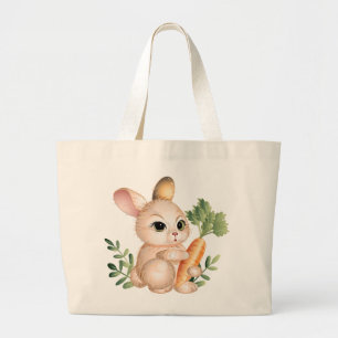 Niedlich Little Bunny Jumbo Stoffbeutel