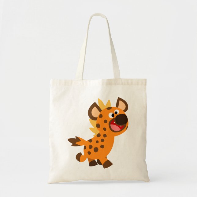 Niedlich Little Cartoon Hyena Bag Tragetasche (Vorne)