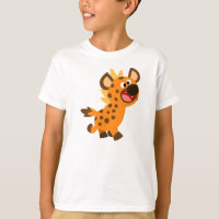Niedlich Little Cartoon Hyena Children T - Shirt