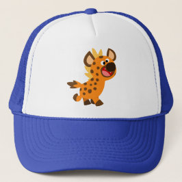 Niedlich Little Cartoon Hyena Hat Truckerkappe