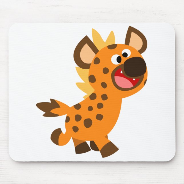 Niedlich Little Cartoon Hyena Mousepad (Vorne)