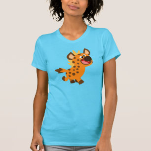 Niedlich Little Cartoon Hyena Women T - Shirt