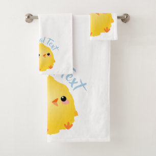 Niedlich Little Chick Badhandtuch Set