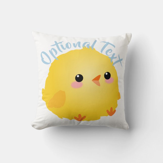Niedlich Little Chick Kissen (Vorderseite)