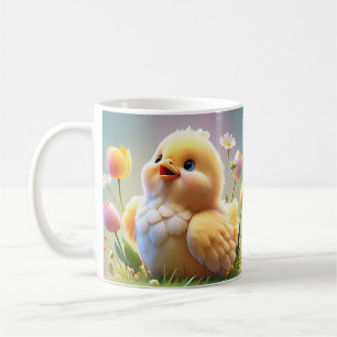 Niedlich Little Chicken Tasse - Cartoon Spring Chi