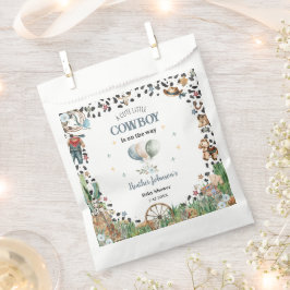 Niedlich Little Cowboy Western Wasserfarbe Geschenktütchen