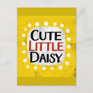 Niedlich Little Daisy Postcard Postkarte