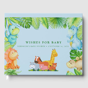 Niedlich Little Dino Baby Dusche Gästebuch