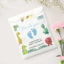 Niedlich Little Dino Baby Dusche Geschenktütchen