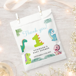 Niedlich Little Dino Baby Dusche Geschenktütchen