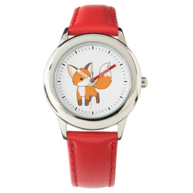 Niedlich Little Fox Armbanduhr (Vorderseite)
