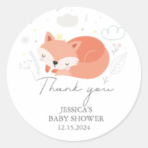 Niedlich Little Fox Babydusche