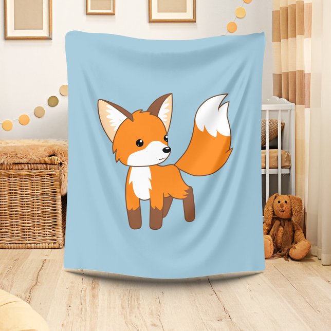 Niedlich Little Fox Fleecedecke (Von Creator hochgeladen)