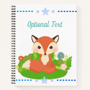Niedlich Little Fox Notizbuch