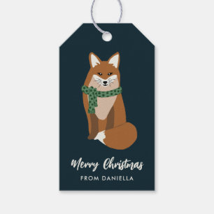 Niedlich Little Fox Personalisiert Weihnachten Geschenkanhänger