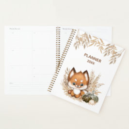Niedlich Little Fox Planner Planer