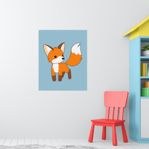 Niedlich Little Fox Poster