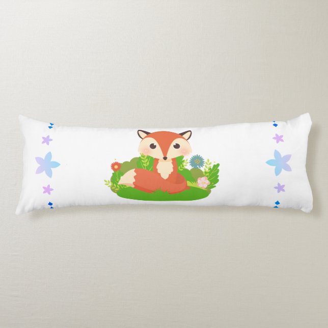 Niedlich Little Fox Seitenschläferkissen (Vorderseite)