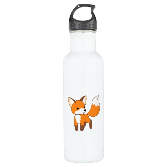 Niedlich Little Fox Trinkflasche (Vorderseite)