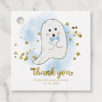 Niedlich Little Ghost Halloween Kinderdusche Danke