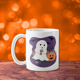 Niedlich Little Ghost Halloween Tasse