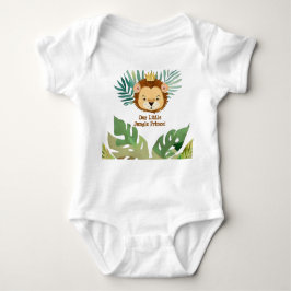 Niedlich Little Jungle Lion Birthday Baby Strampler