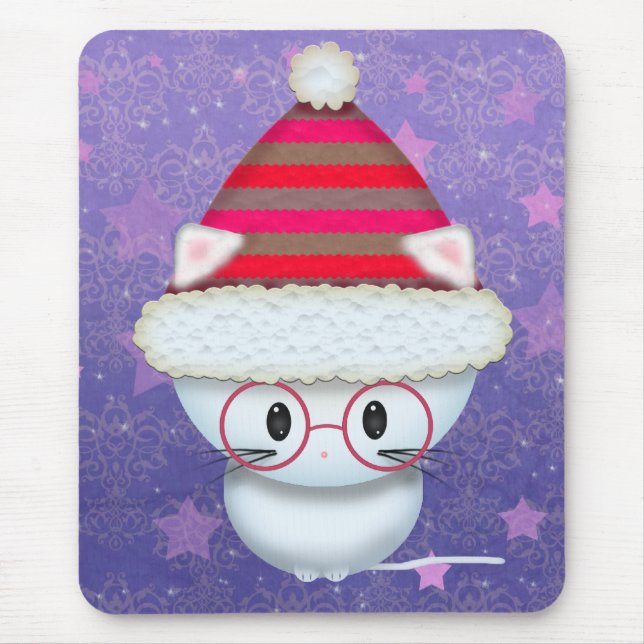 Niedlich Little Kitten Mousepad (Vorne)