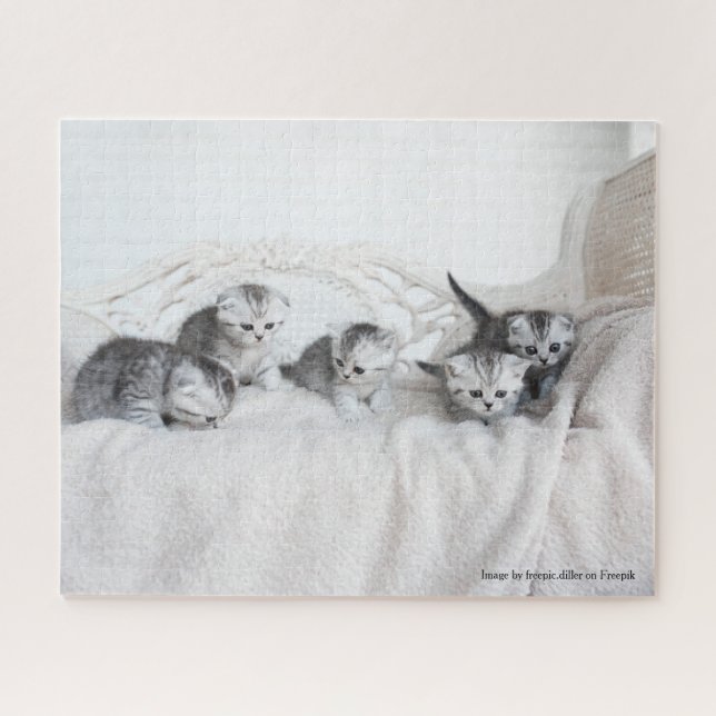 Niedlich Little Kittens Puzzle (Horizontal)