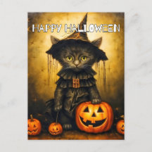 Niedlich Little Kitty Cat Hexe | Frohe Halloween
