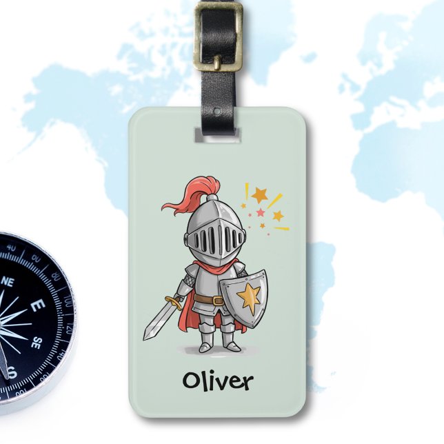 Niedlich Little Knight Gepäckanhänger (Von Creator hochgeladen)