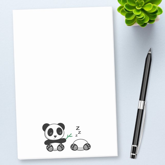 Niedlich Little Pandas Post-it Klebezettel (Von Creator hochgeladen)